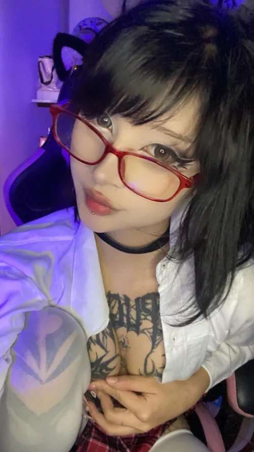 I might not wear bra tomorrow at school  by vixengirlyy