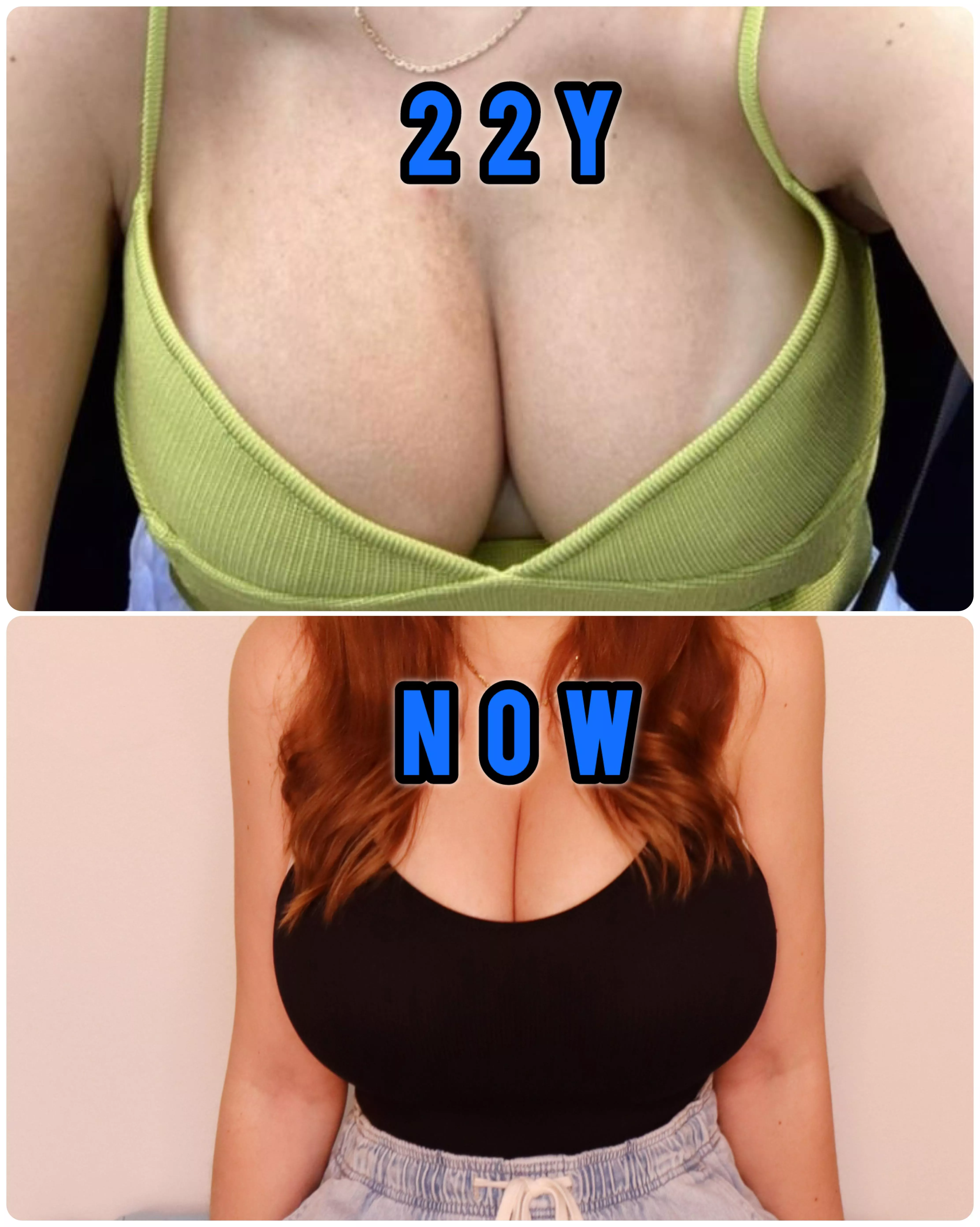 I’ve received a few requests to show an in-between comparison of my progress too, so here it is:  posted by Longjumping_One5379