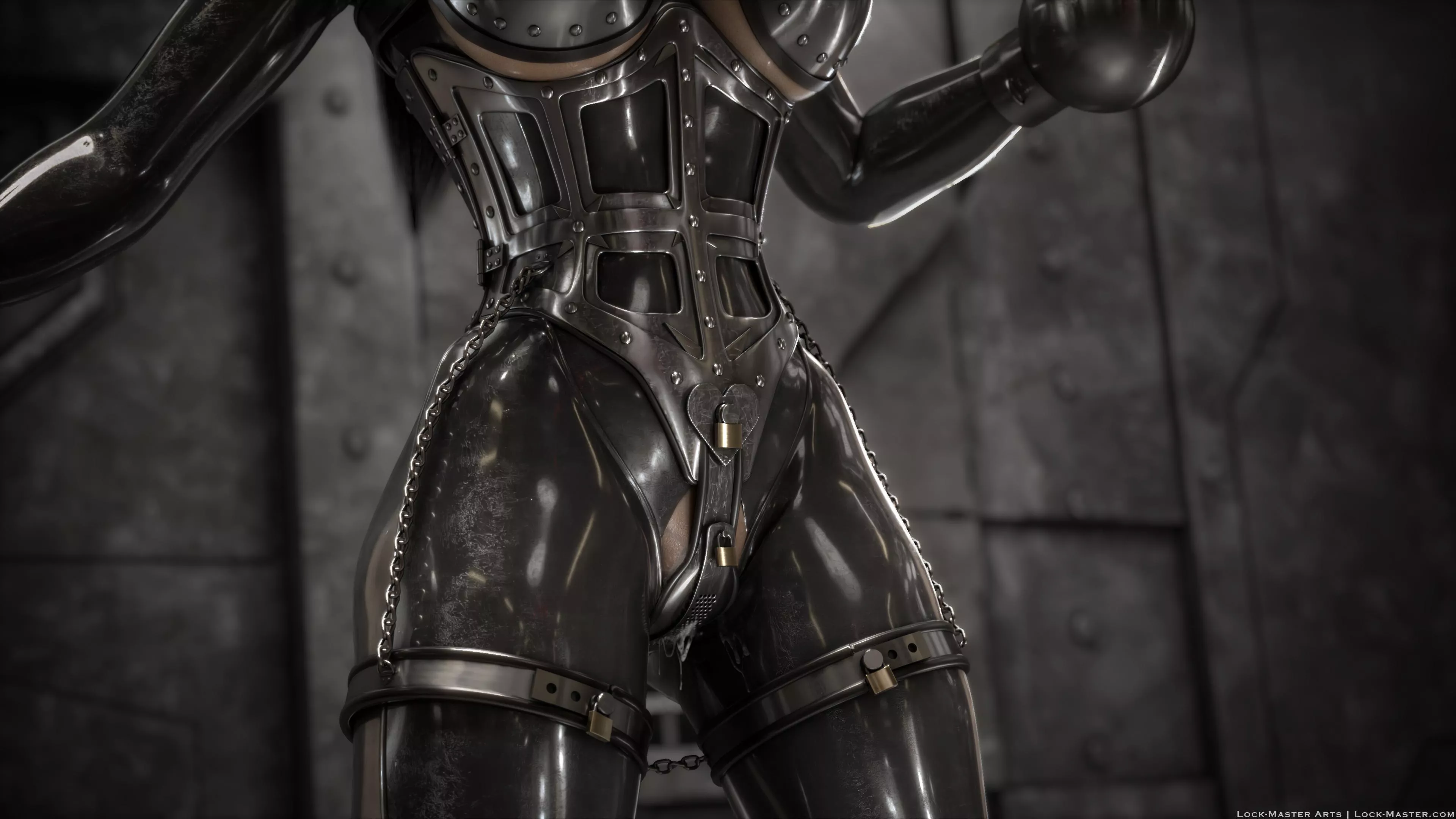 Leaking cum posted by Lock-Master