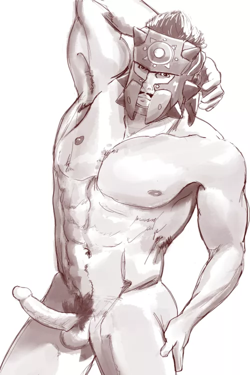 Monster Hunter instructor (Papa Junpei) by DaddyGaynondorf