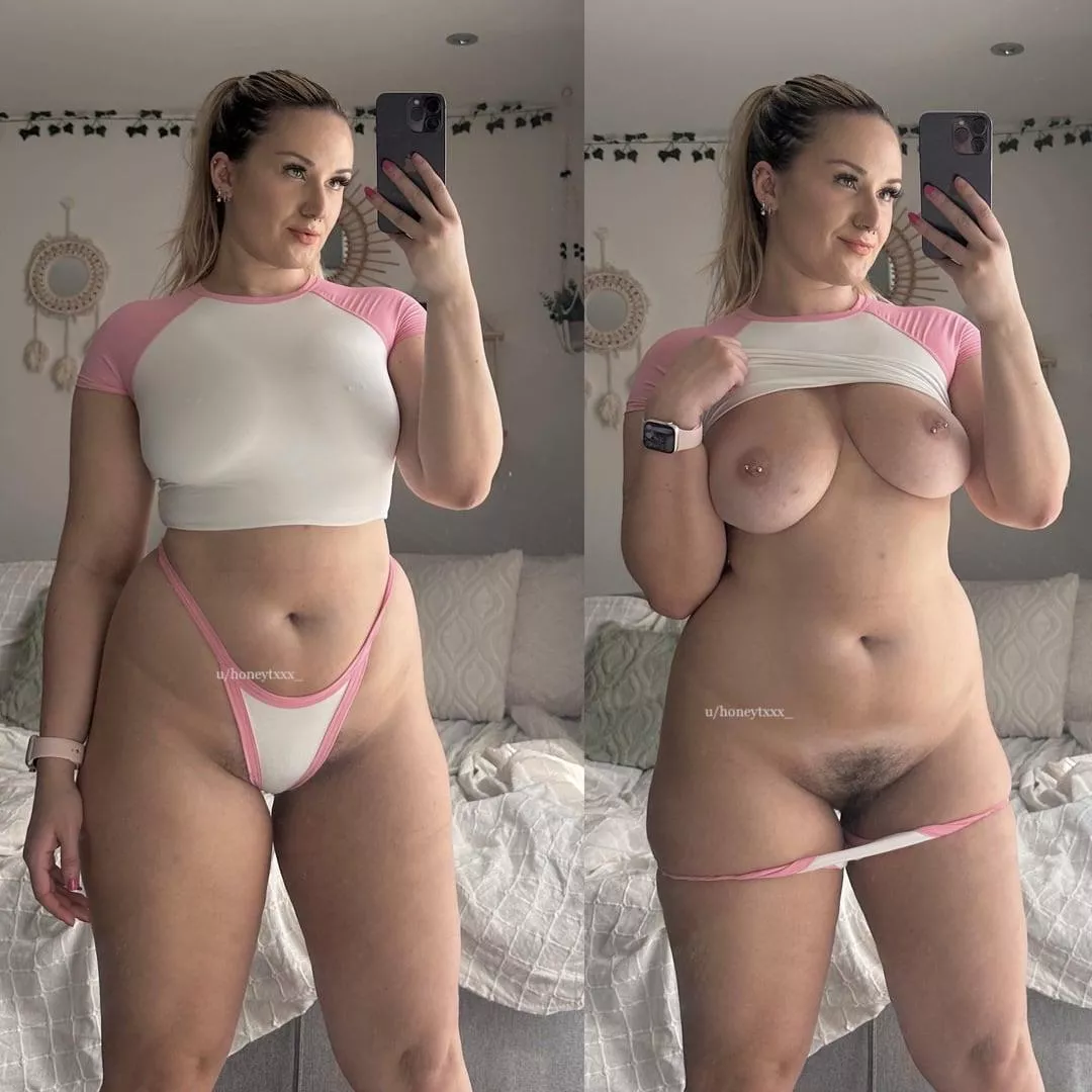 My new bikini looks great on and off  posted by honeytxxx_