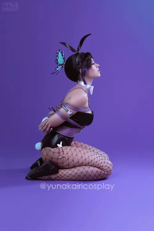 Shinobu Kocho shibari from Demon Slayer by Yuna Kairi by AlexeyShtein