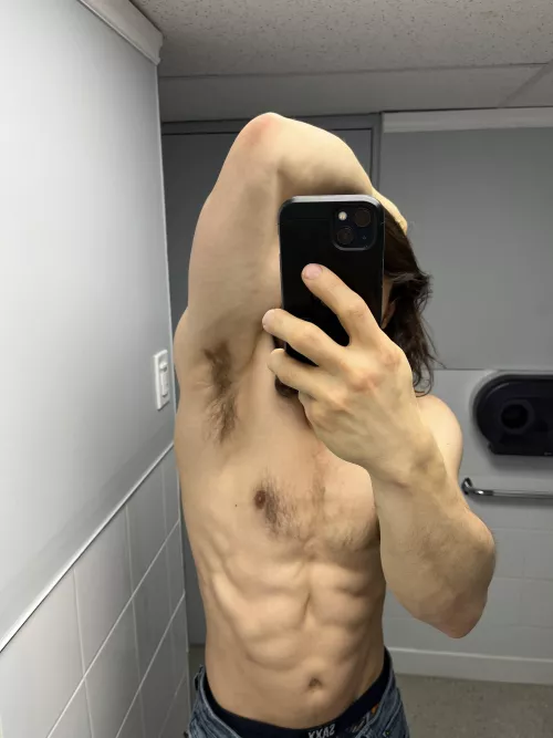 So horny at work today, smelling ripe 😏😈 by Alittlecock