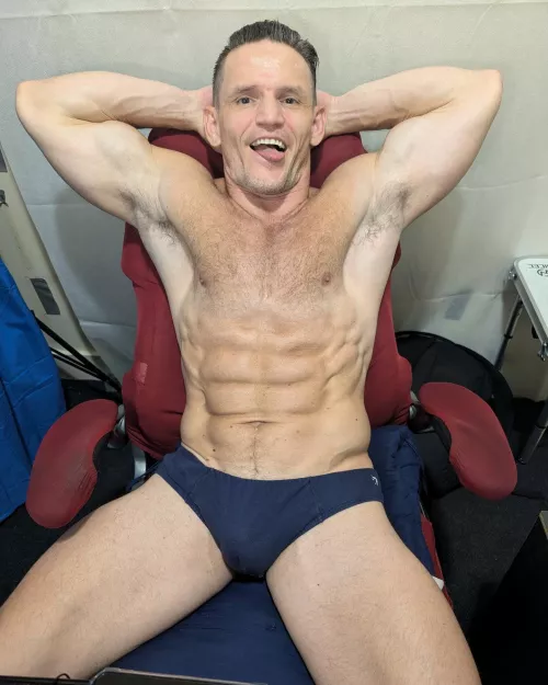 These armpits are smelling so good right now working from home in my undies by gayvittles