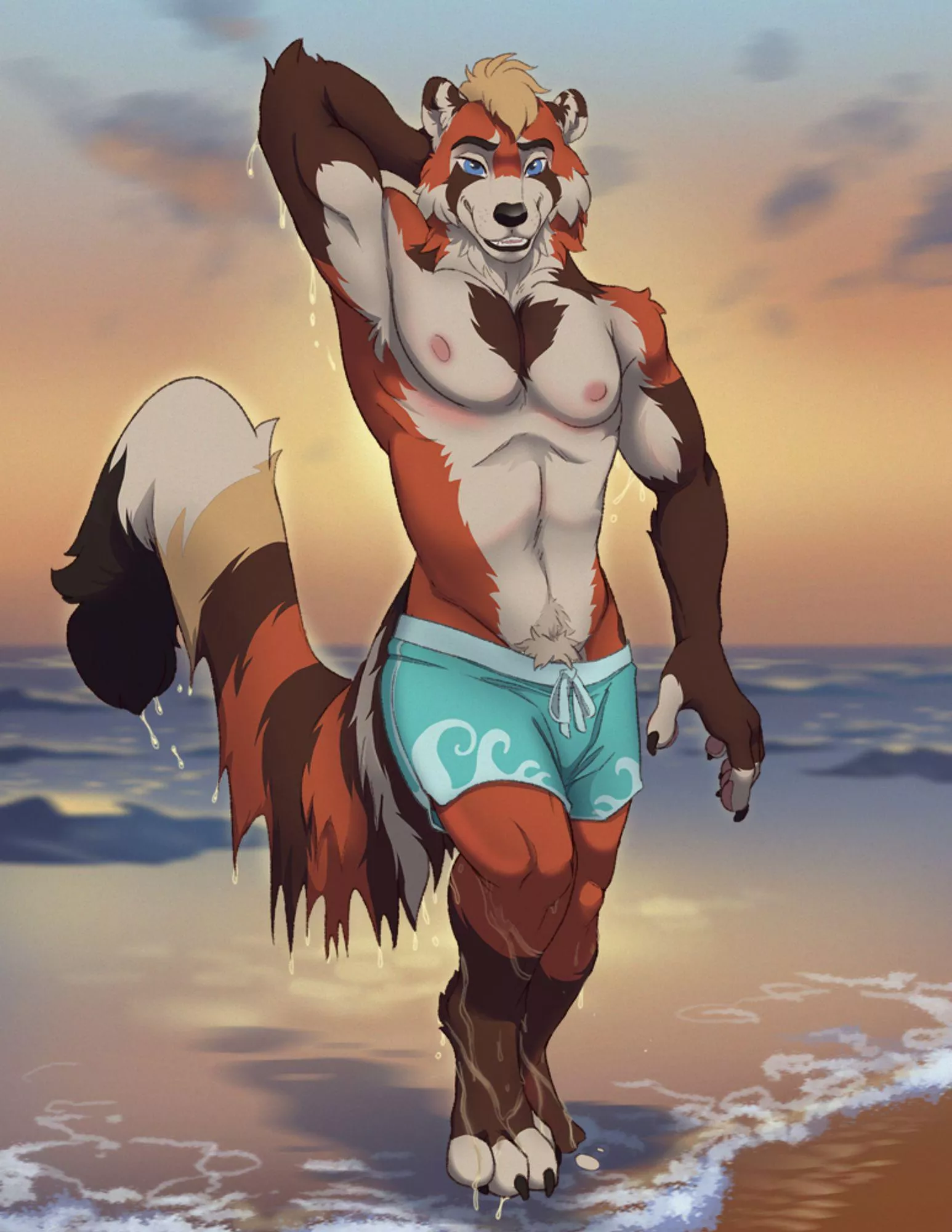 Beach Bod [art by me]  posted by Other_Words