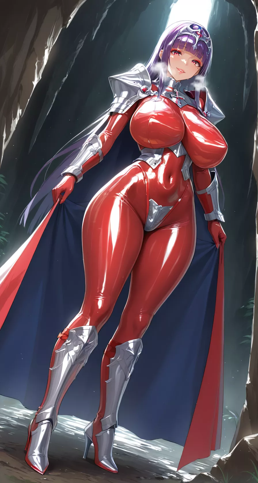 Crimson Latex Knight  posted by CheetahSperm18