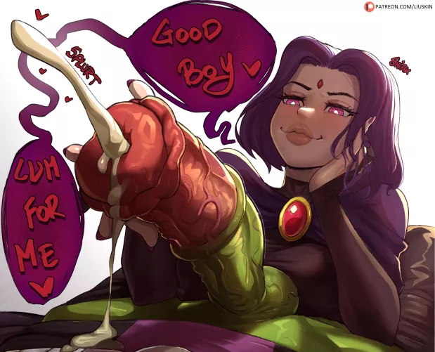 Cum for goth mommy BB (Artist:Liuskin) by White-Whiskey