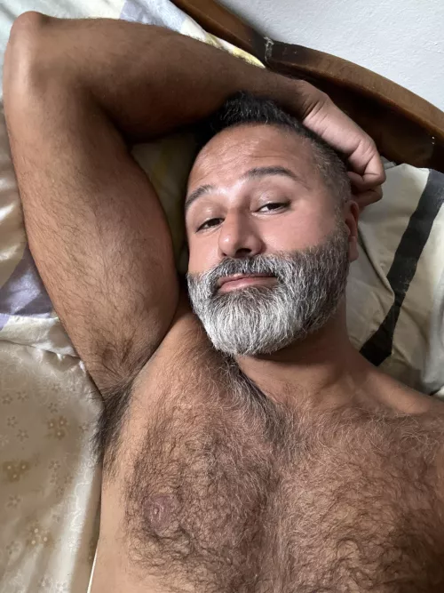 Getting some silver hair, hairy brown man, HMU by Level_Welcome_2960