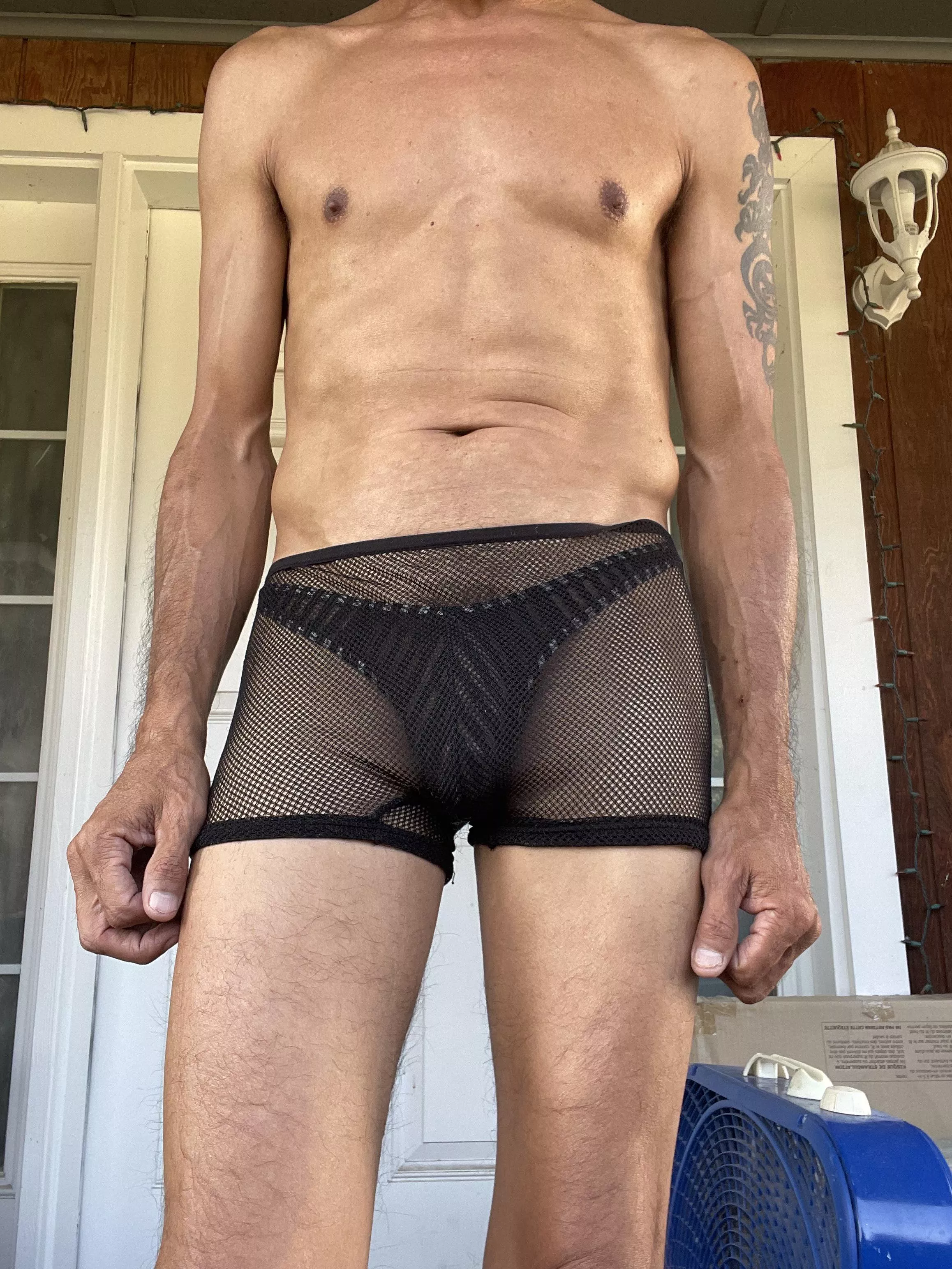 I cant just wear a thong on the front porch posted by ChrisGliderXX