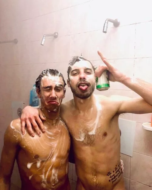 In the showers drunk by Primal_Mantis