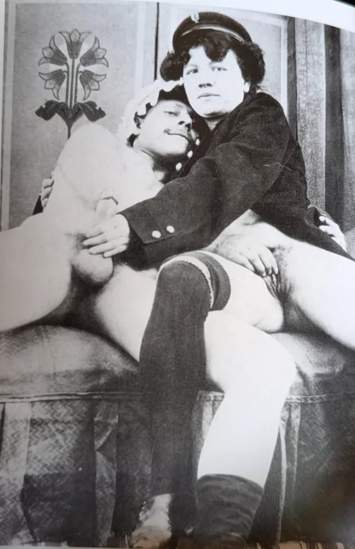 Mutual masturbation and maybe cross dressing in France Early 20th century by tuckedaguey