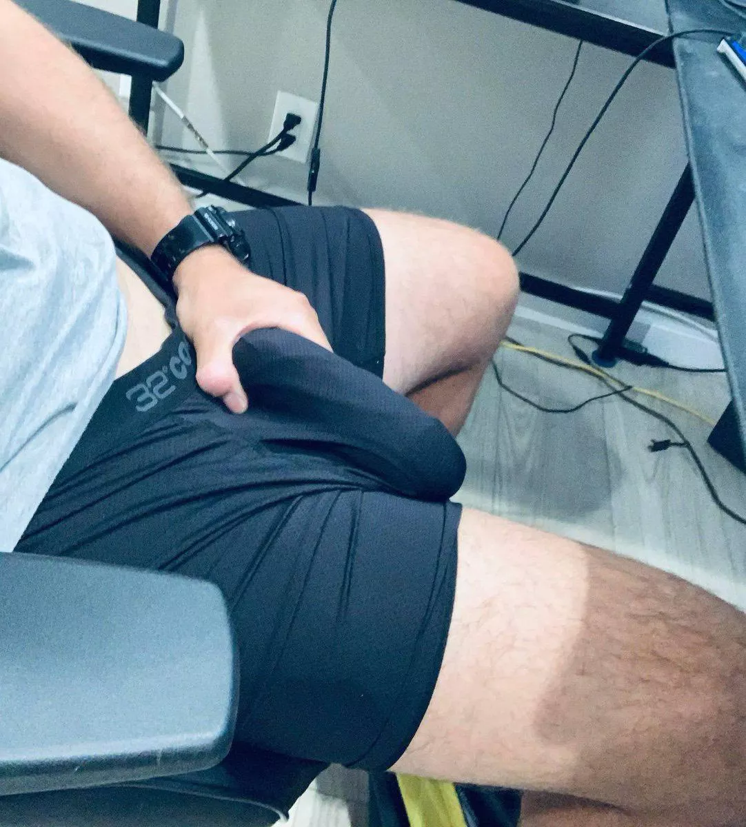 20 is this a bulge or a cock outline?  posted by Slight-Fun7157