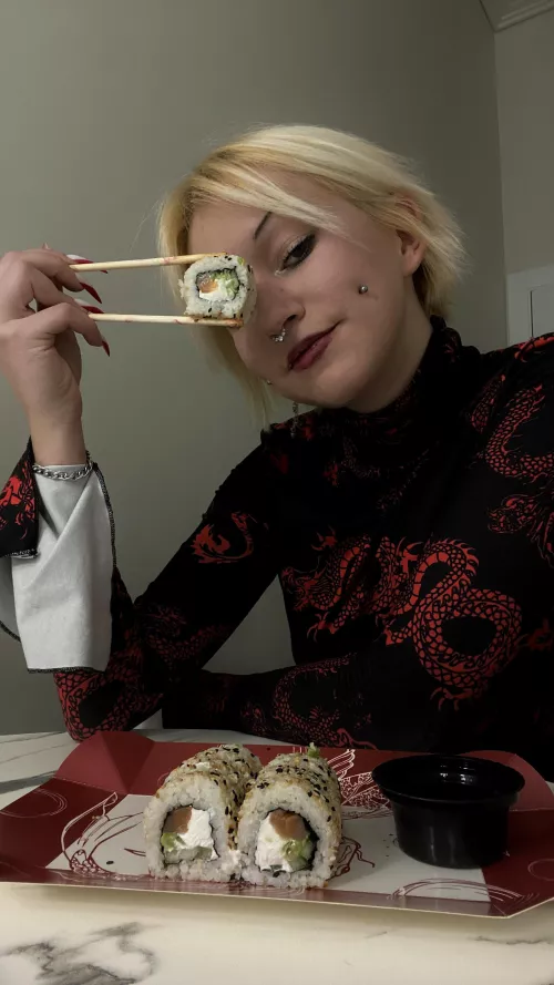 After sushi, I always get in the mood for sex by yourbabygirl9
