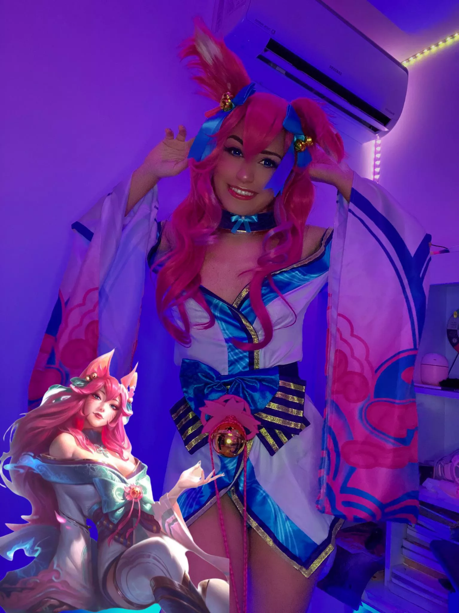 Ahri from League of Legends (by BatCayra) posted by batcayra