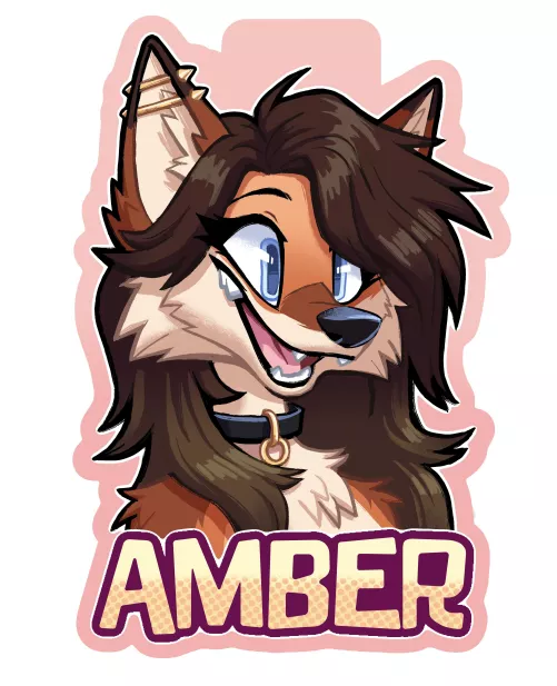 Badge commission 🖤🖤 by glawg