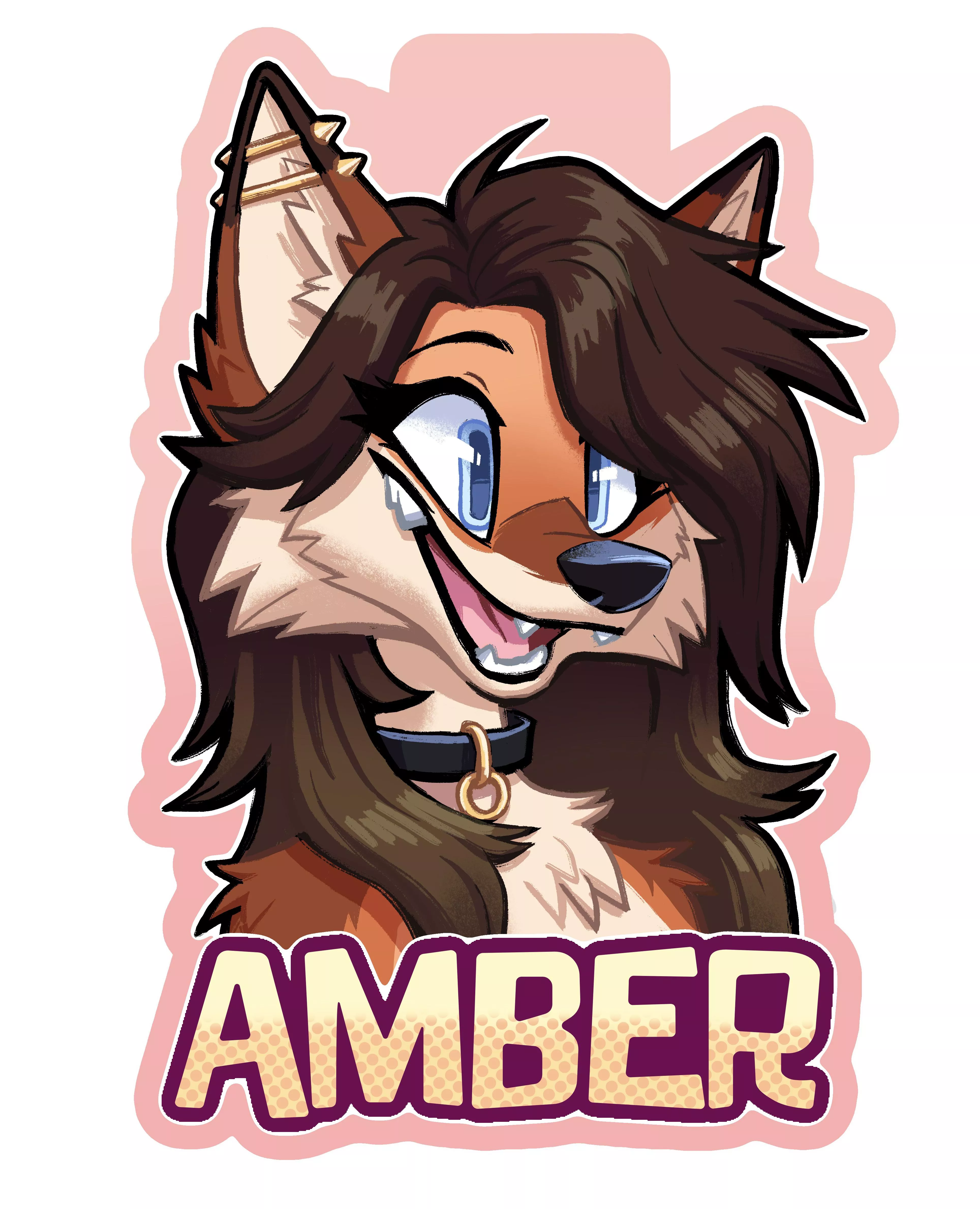 Badge commission 🖤🖤 posted by glawg