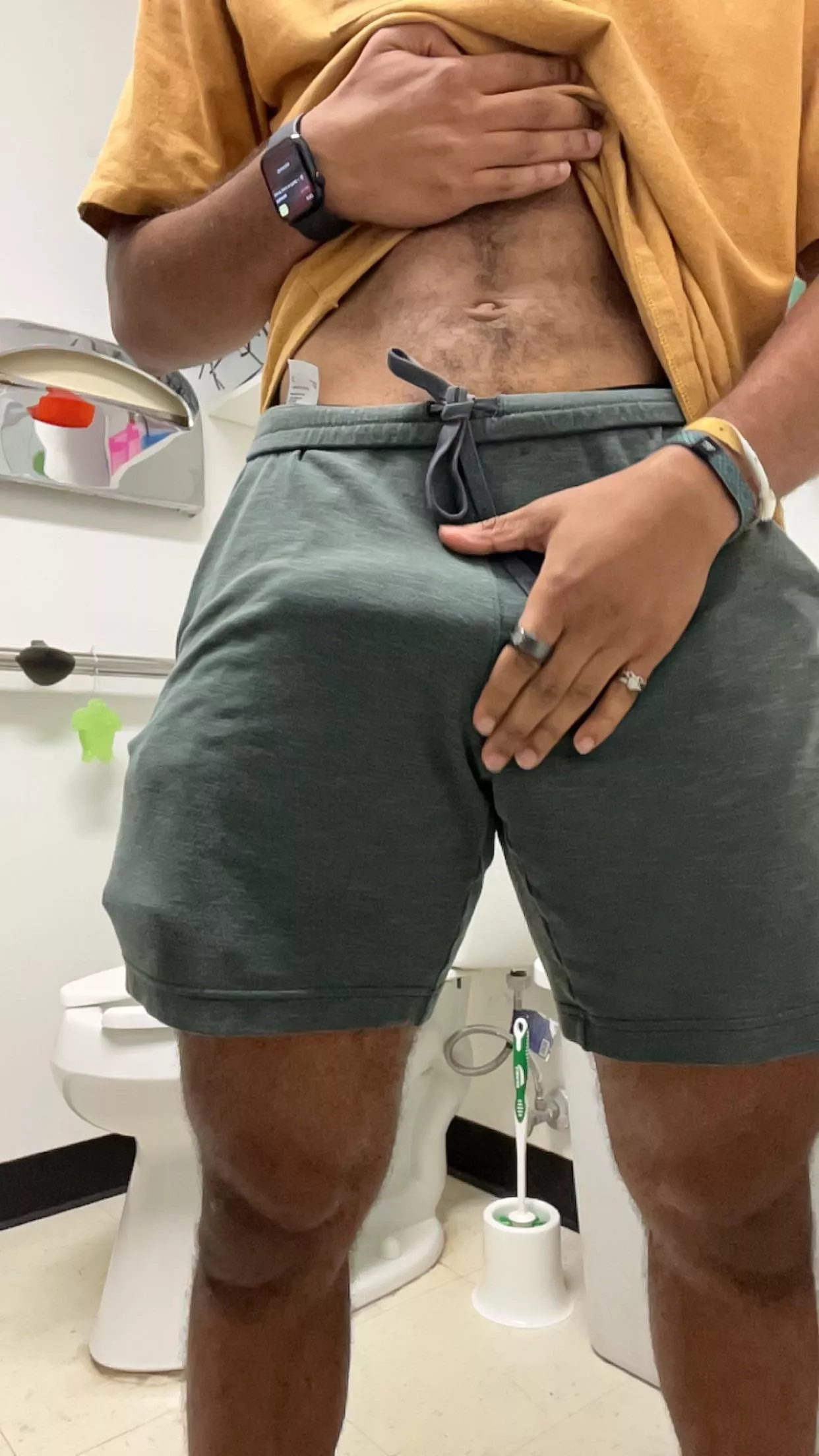 Going to be “hard” to hide this at work today… posted by mikexxx74