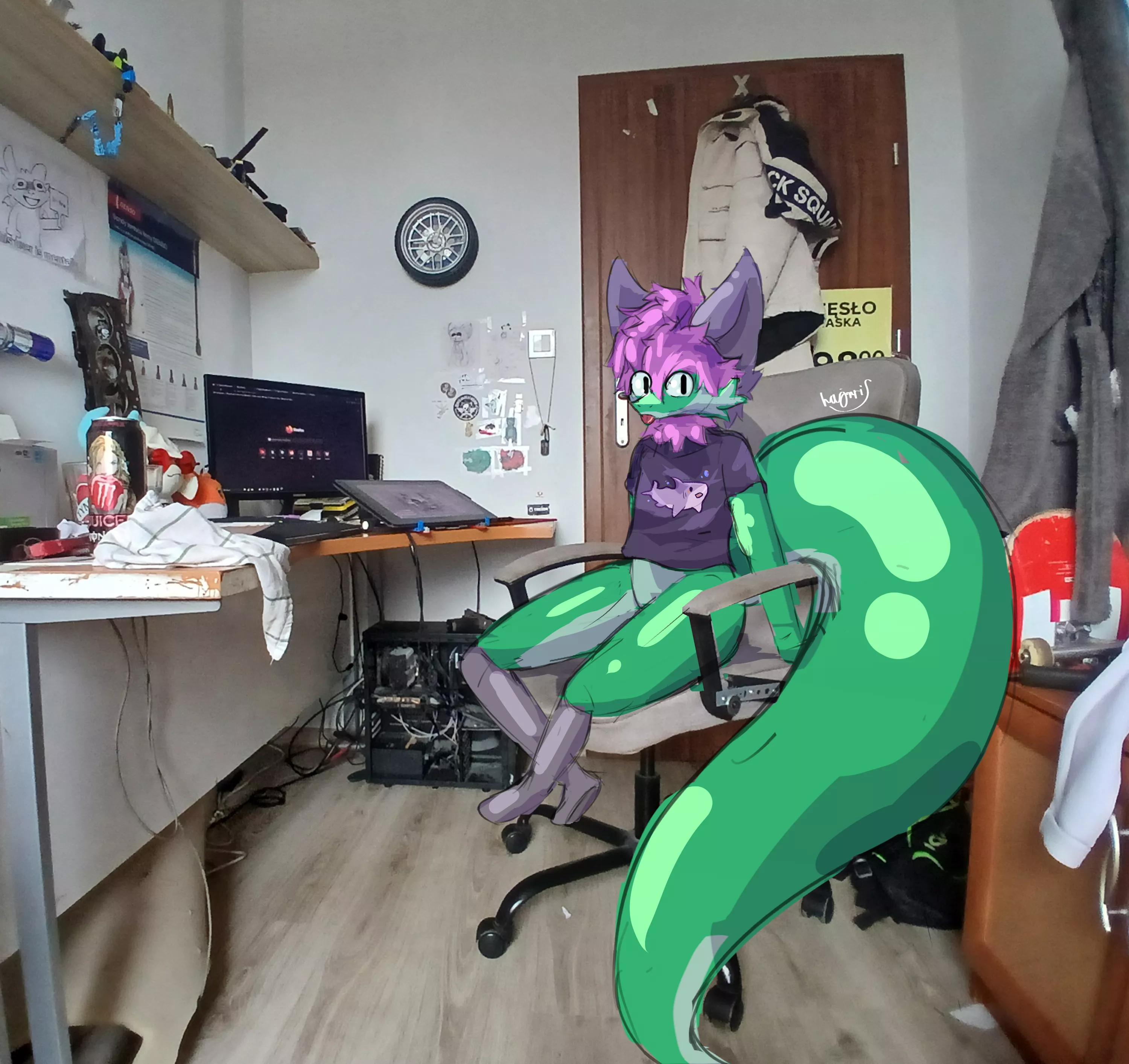 He forgot youre coming over today (oc) posted by official_cactus