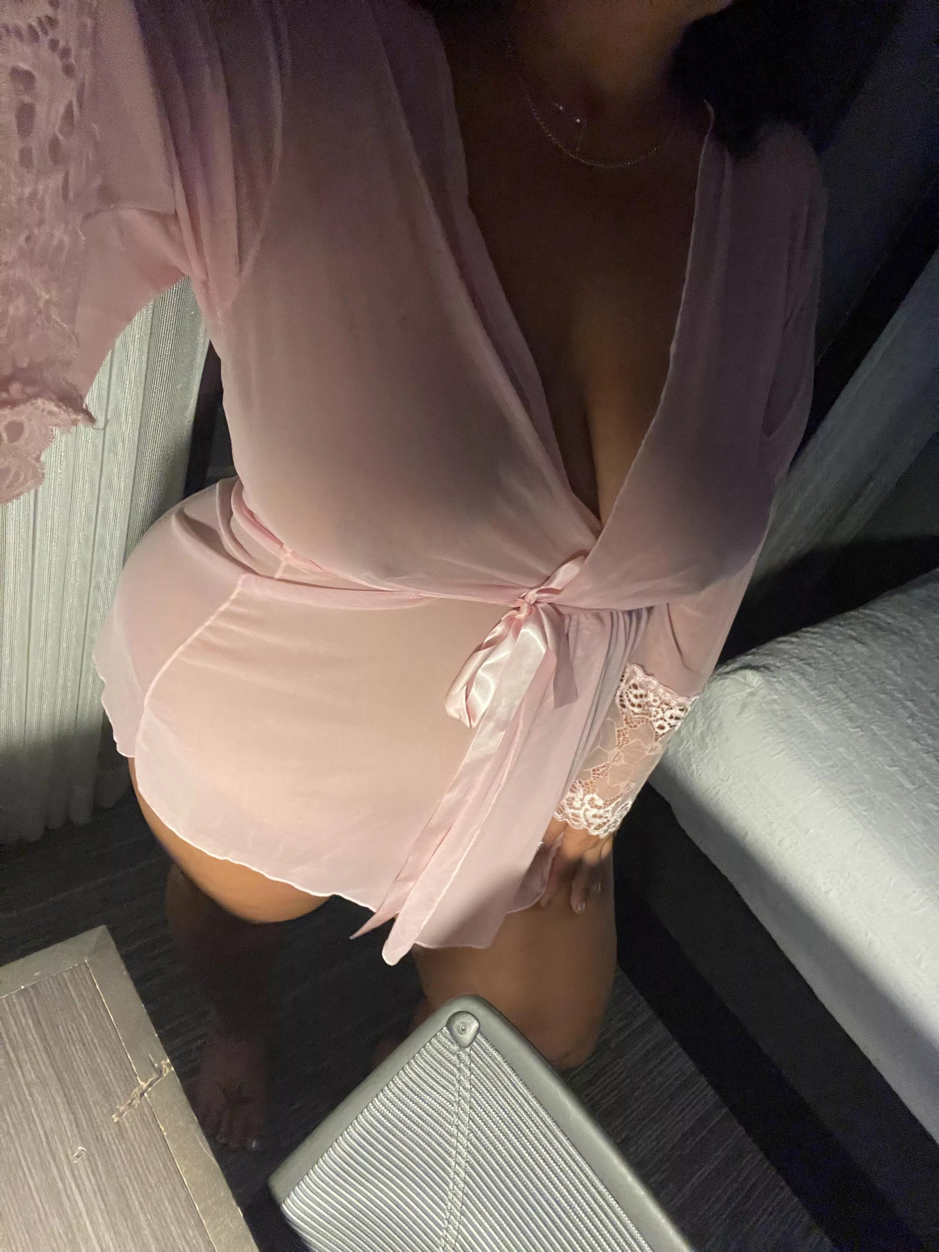 I love sheer robes with nothing else on  posted by JuicyFruit4You