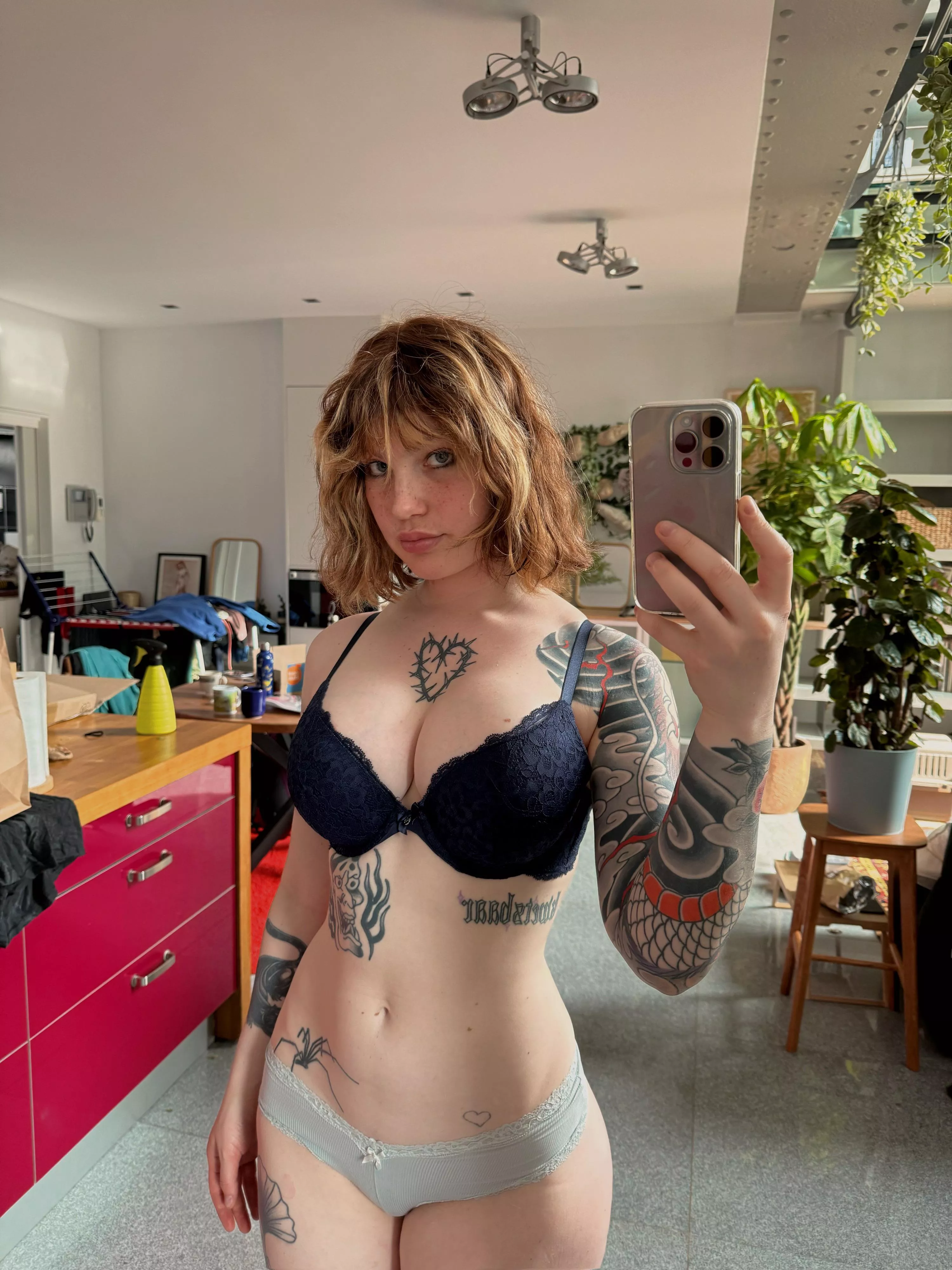 I'm a little shy in my lingerie  posted by Infamous-Albino