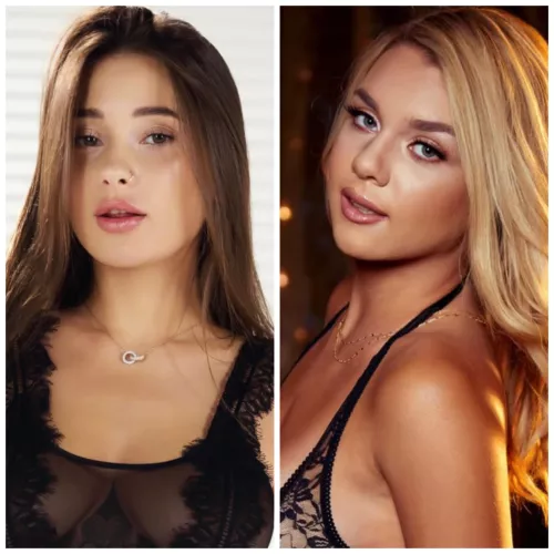 [Lyia Silver] vs. [Gabbie Carter] in terms of attractiveness  by Inananana