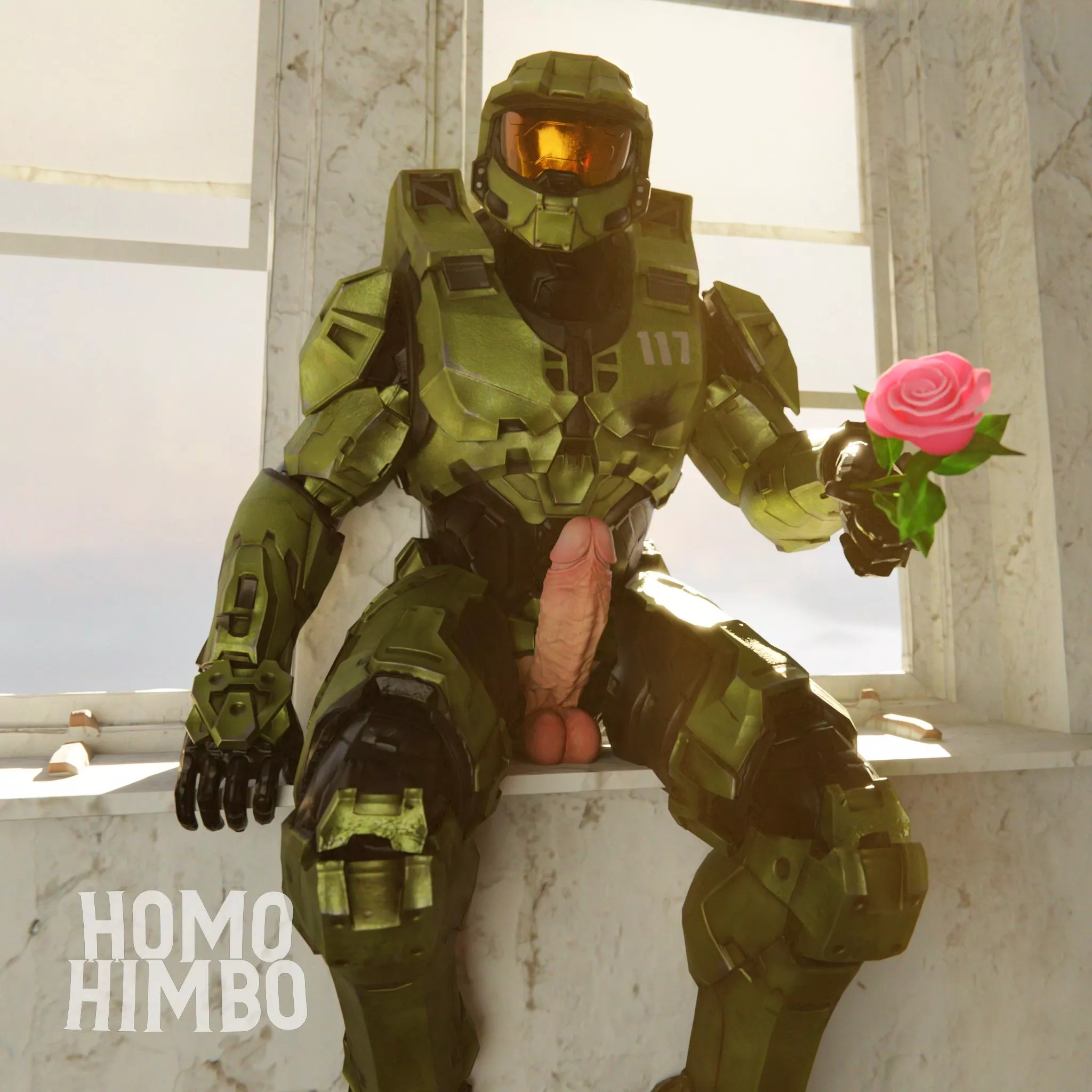 Master Chief's feeling romantical 🌹😈 posted by homohimbo_