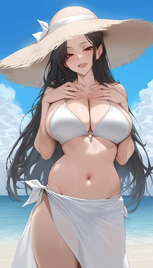 Meeting at the Beach  by CheetahSperm18