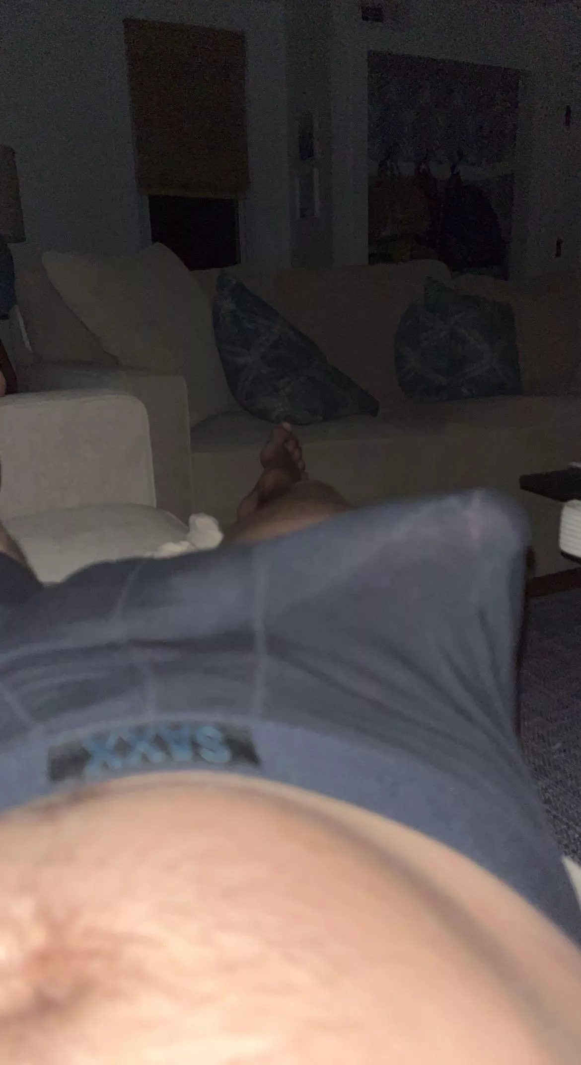 Straining at the fabric posted by throwaway18374939227