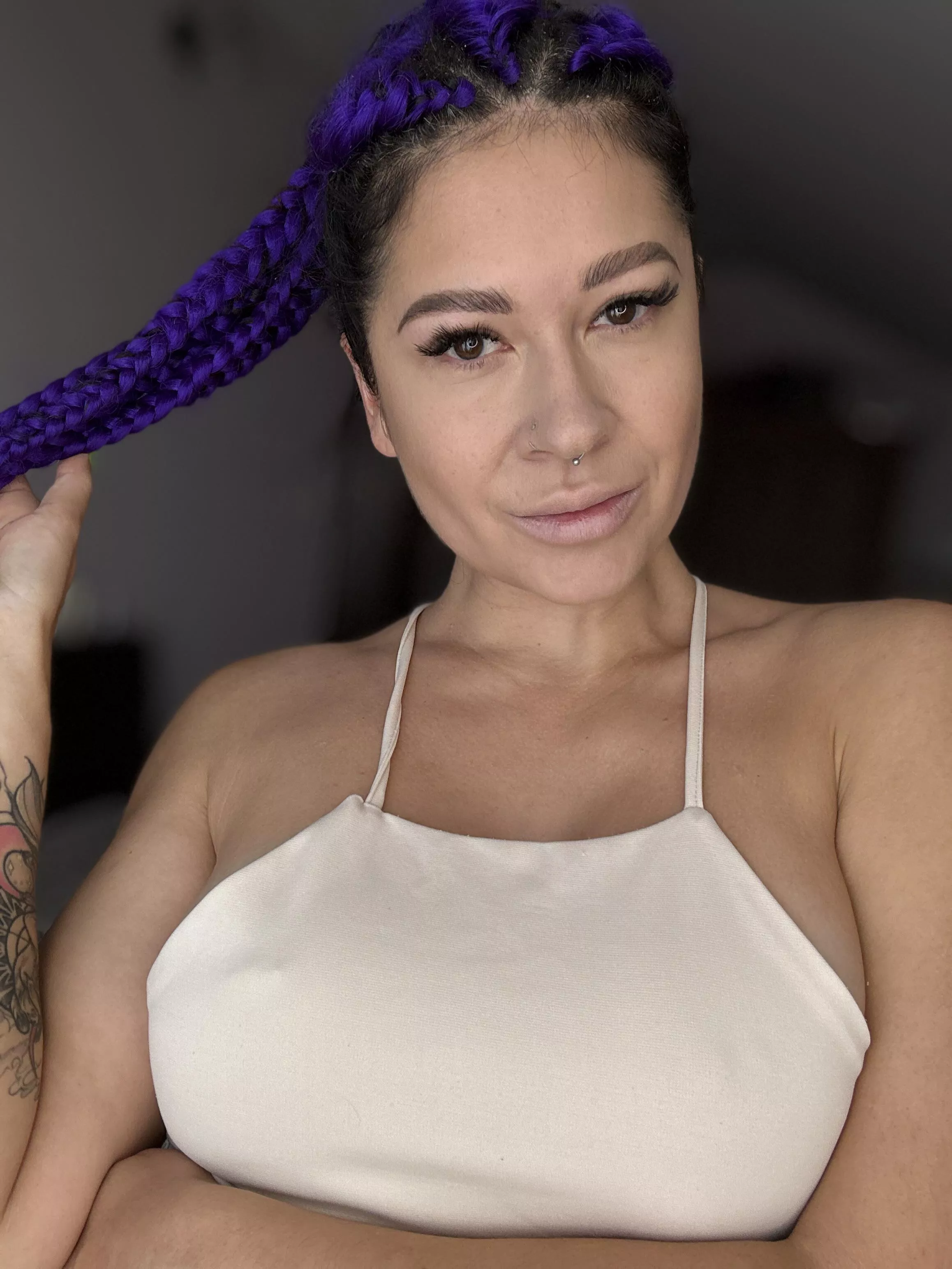 Wearing a bra is not my hobby posted by EvaGlowX