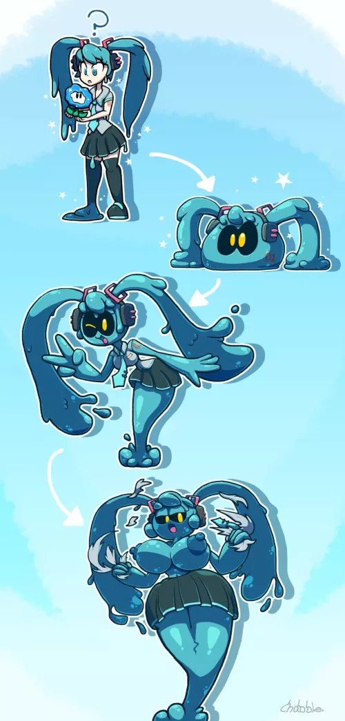 Wonder Miku (chabble)  by MineBlox6