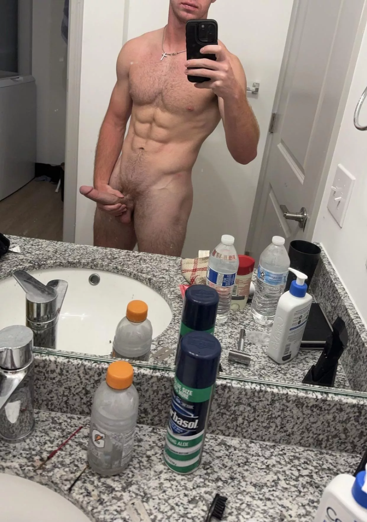 Would you bend over the sink for me?  posted by MysteryHeatX