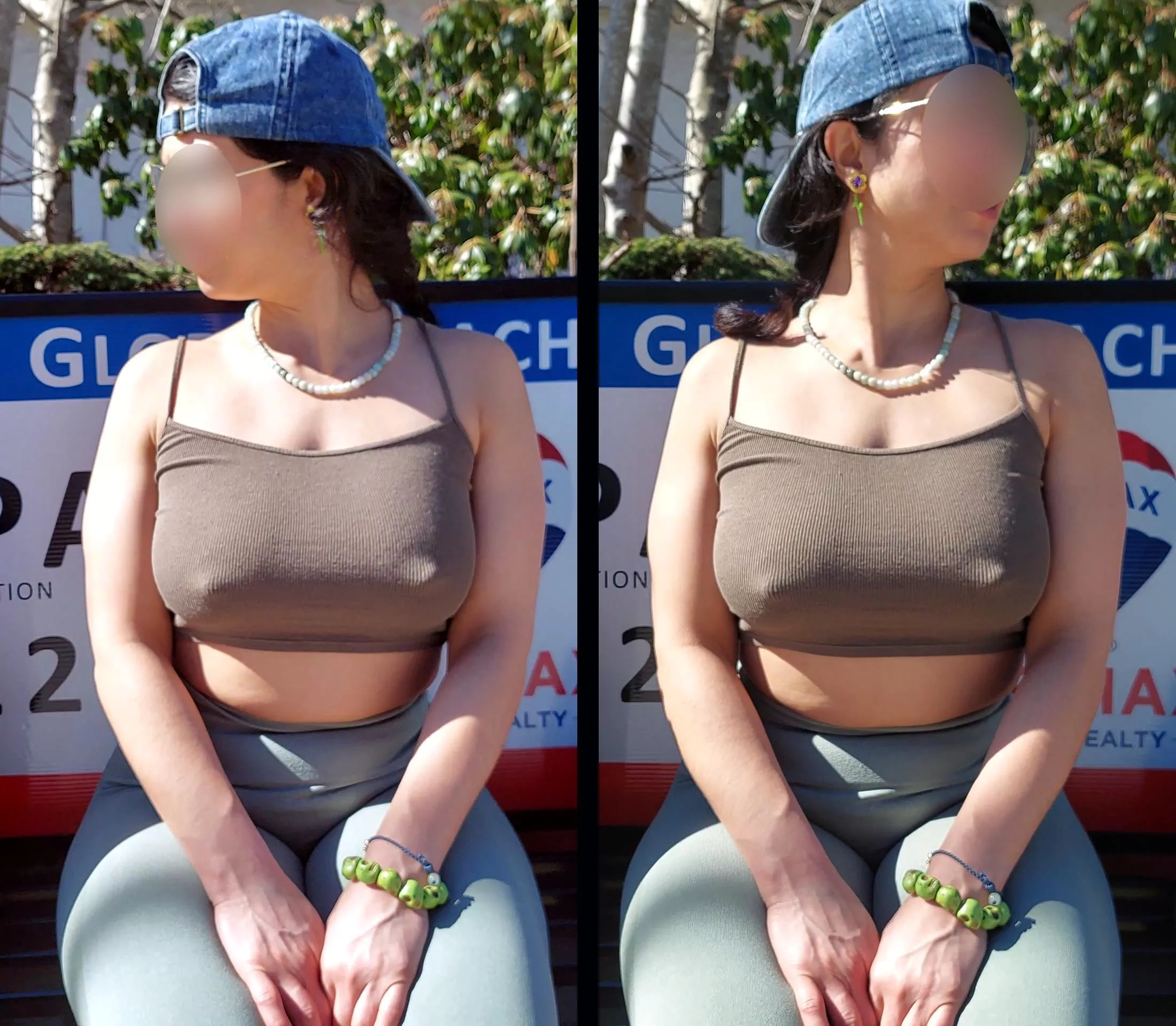 Would you catch yourself staring? posted by Braless_babe