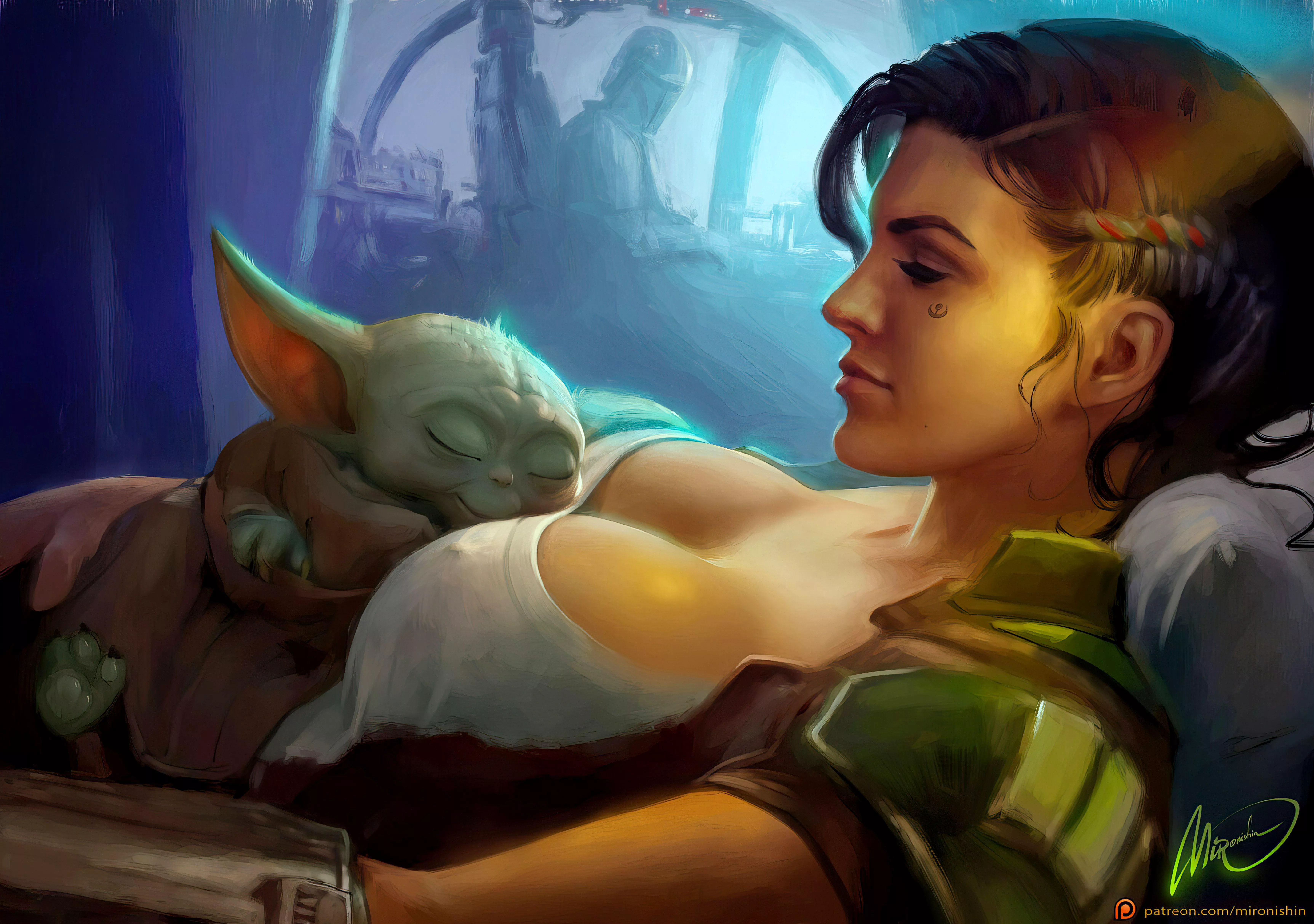 Cara Dune - (The Mandalorian) (Star Wars) - [Artist: Mironishin] posted by AtrosRK