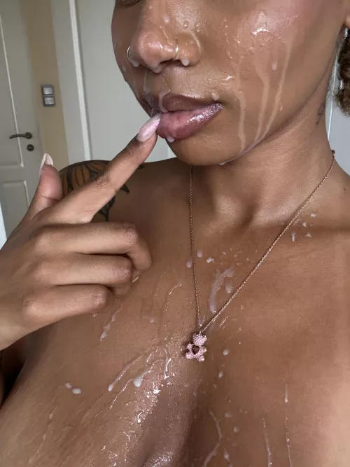I heard cum was a great moisturizer for your skin by More_Apricot_2108