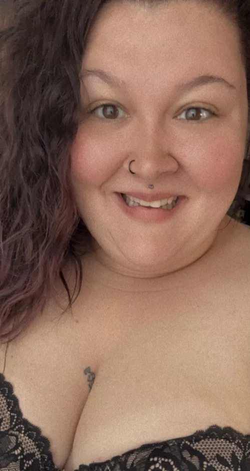 I’ve been told the way my bottom lip curls over my teeth is cute… Thoughts?  by RyannSummersbbw