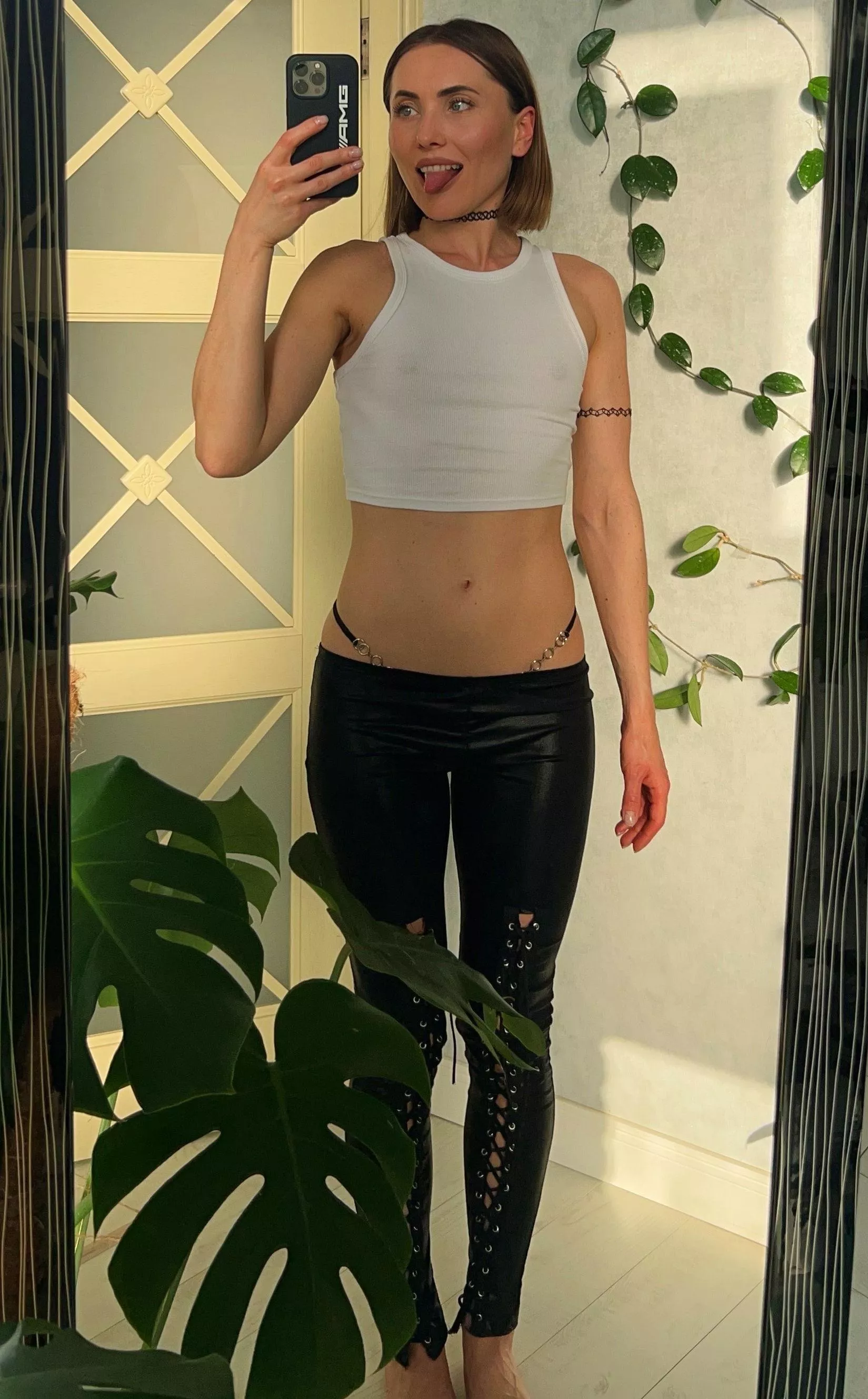 Leather pants, my personal style statement posted by Clara_Blum