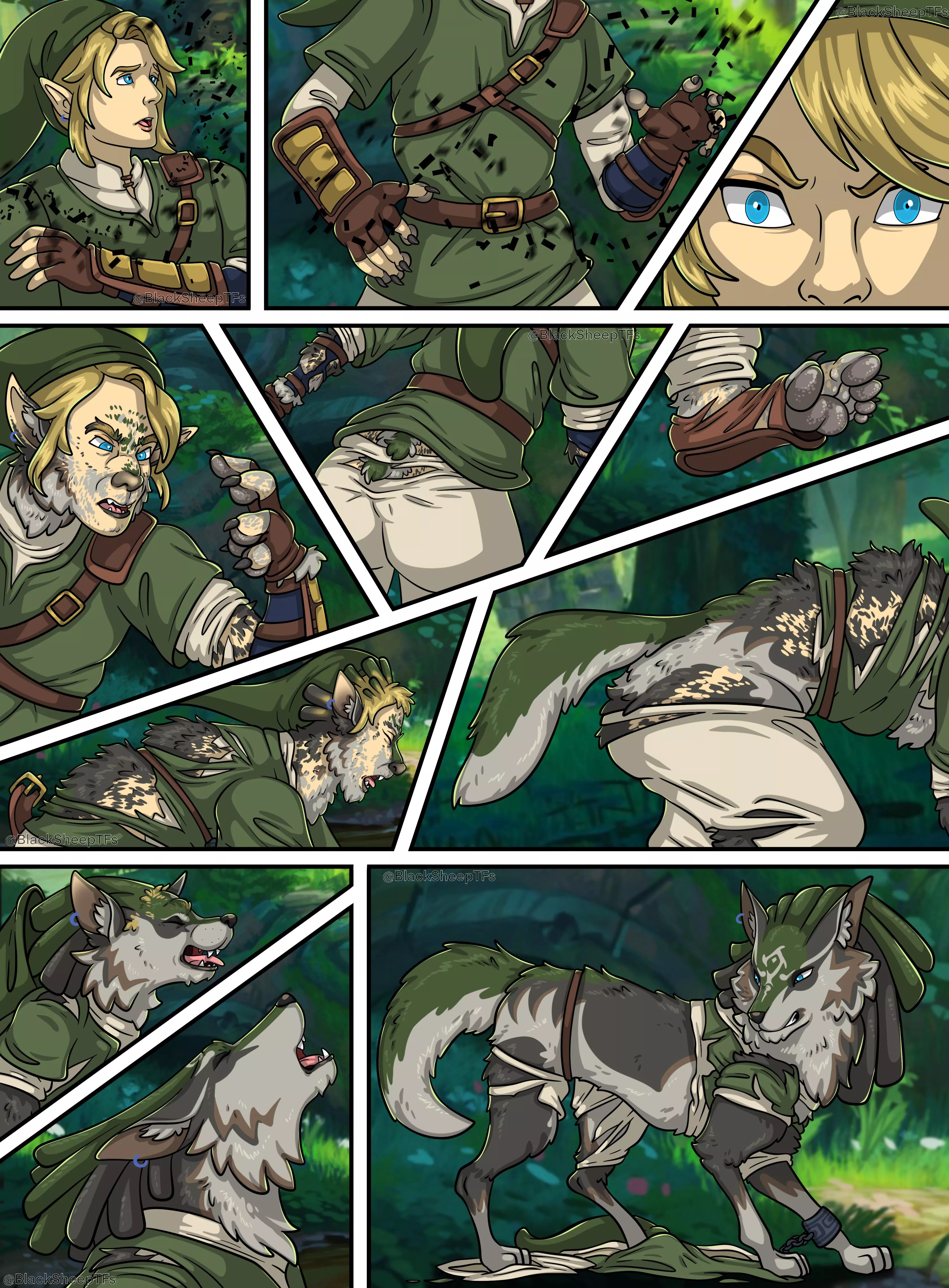 Link Wolf by: BlackSheepTFs posted by really-_-dude