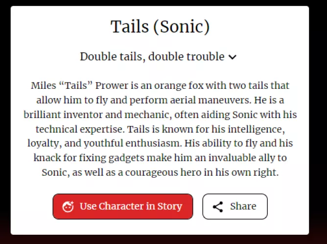 Made a Tails character that anyone can use for NSFW fanfics by redquill_bot