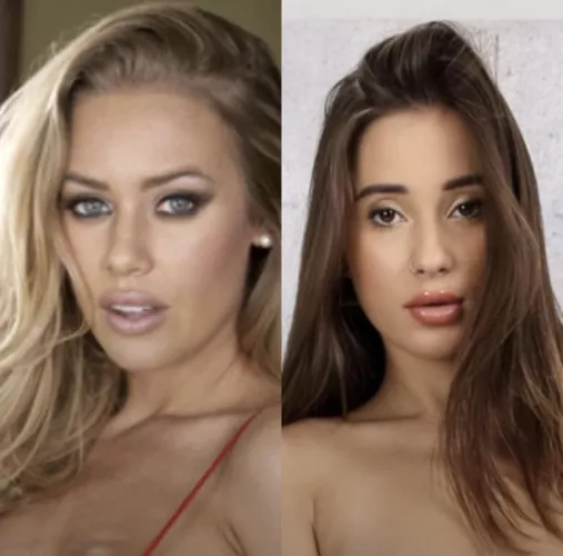 [Nicole Aniston] vs. [Lyia Silver] Beauty Contest  by Inananana