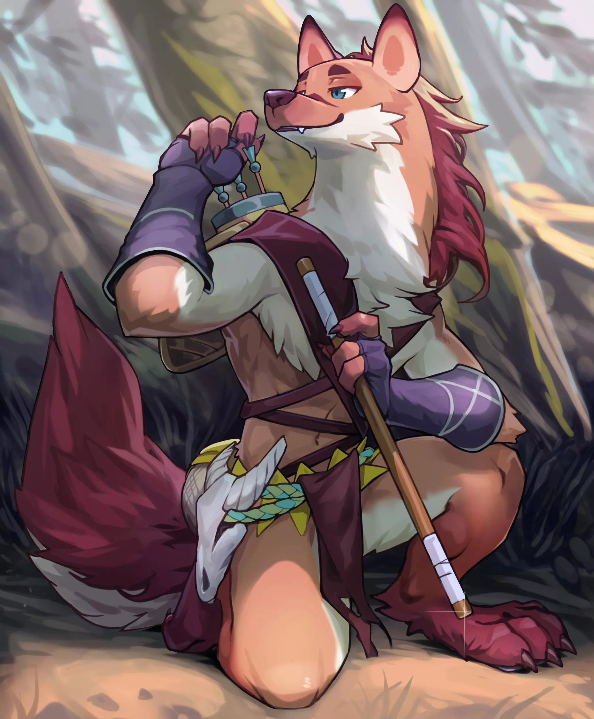 Odie on the Hunt! [Vikulan] posted by DL2828