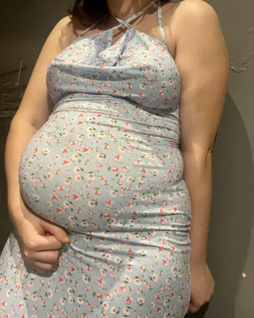 People keep telling me I look pregnant... I wonder why😇🐽 by FatteningPrincess