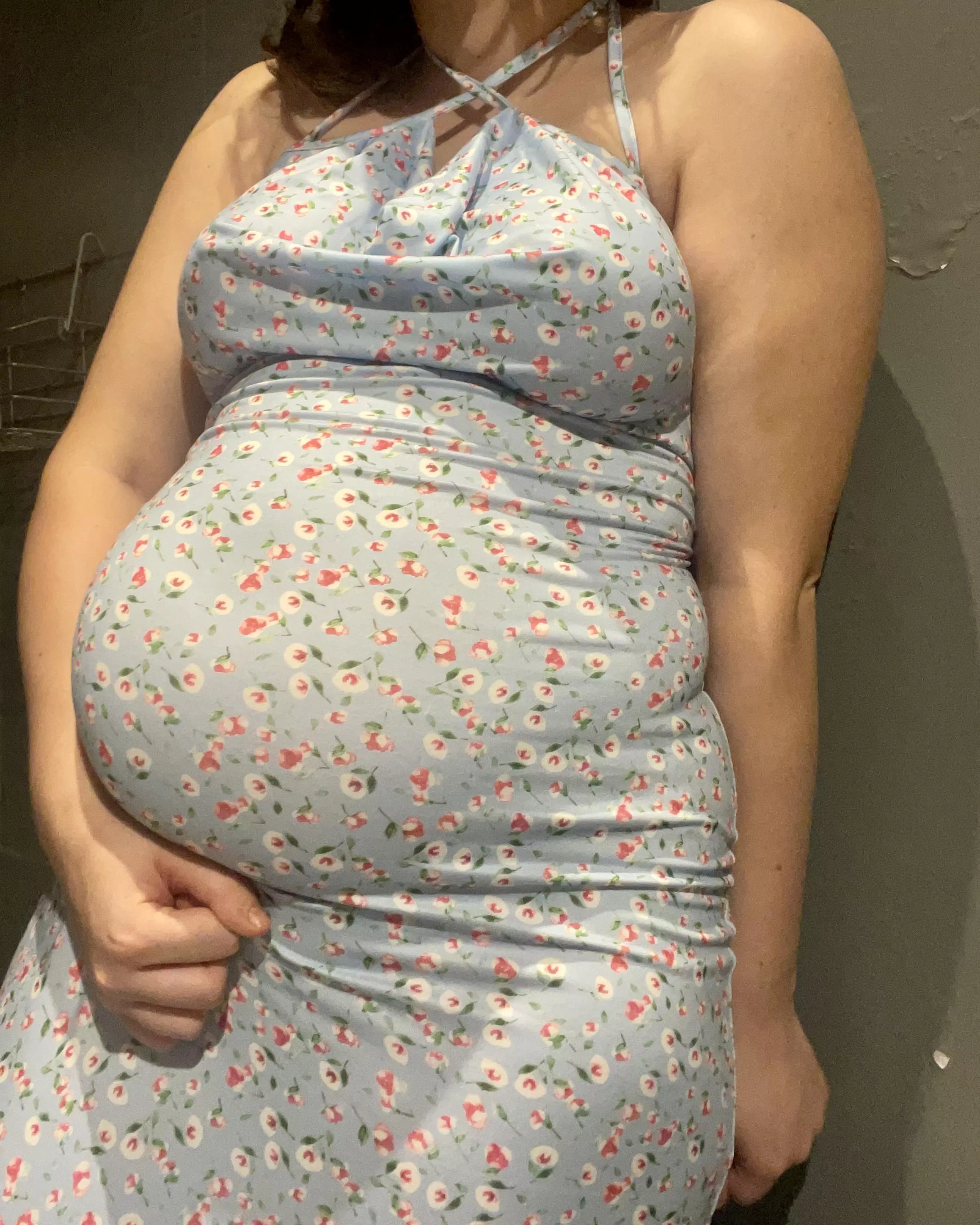 People keep telling me I look pregnant... I wonder why😇🐽 posted by FatteningPrincess