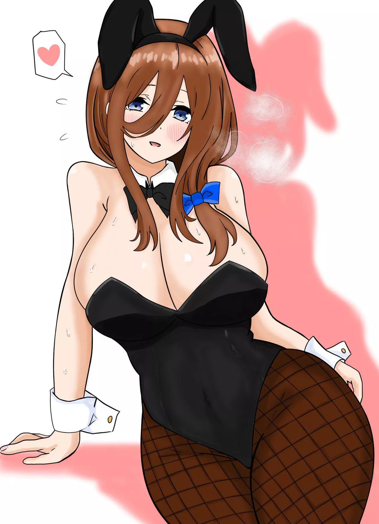 Sexy Bunny Girl Miku Nakano (Quintessential Quintuplets) posted by Csxc