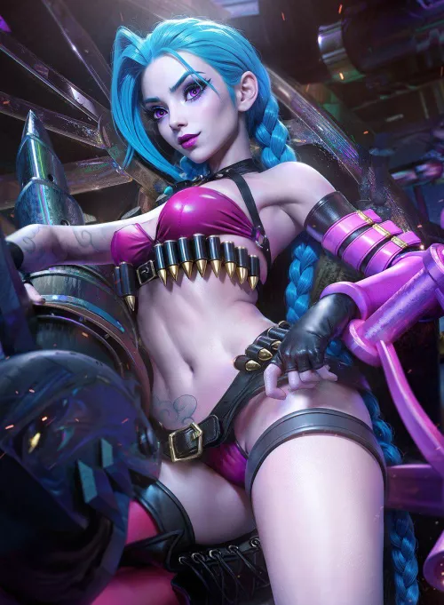 Sexy Girl Jinx (7Bdream) by Knight_Prime_4597