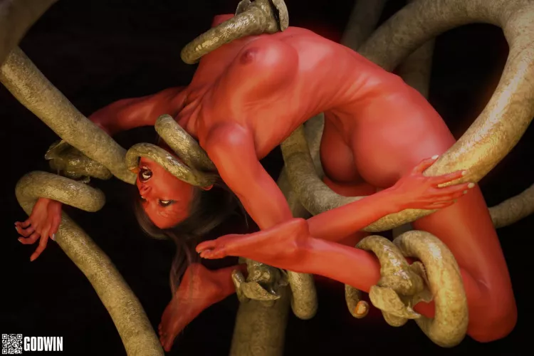 Sith Pureblood Caught by Tentacles (Godwin) by NeroXLIV