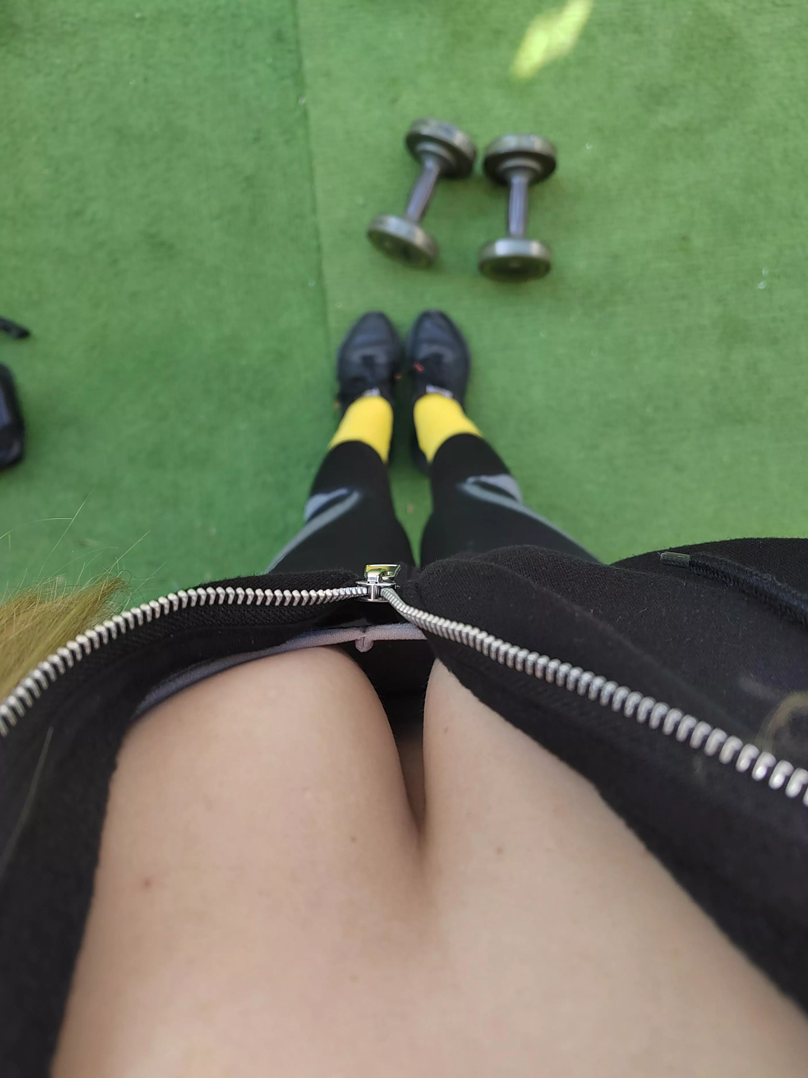 Sneak peek at my morning workout posted by SweetDoove