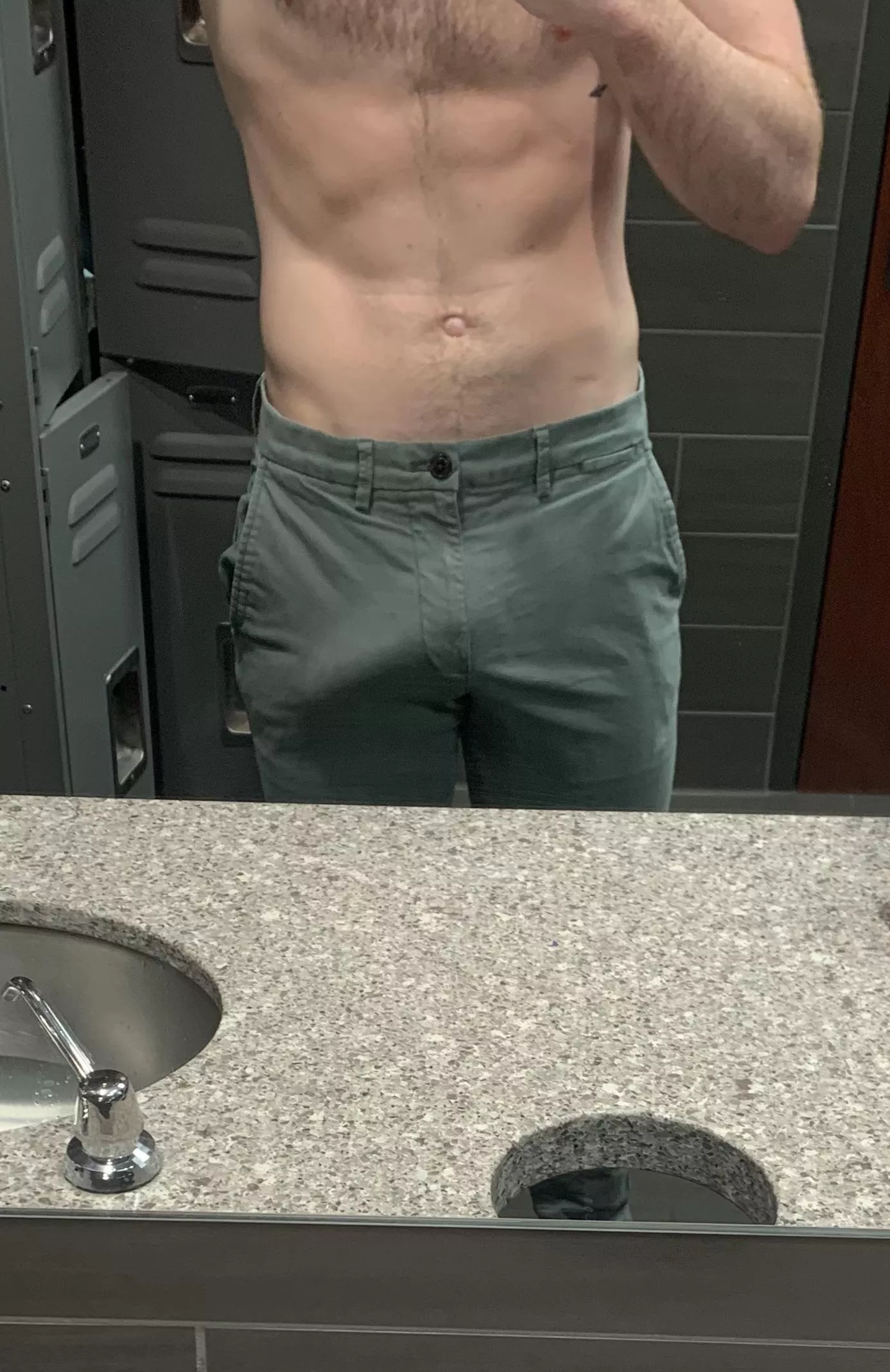 Soft work bulge, this is why i have to tuck it posted by Ok_Dust_6388