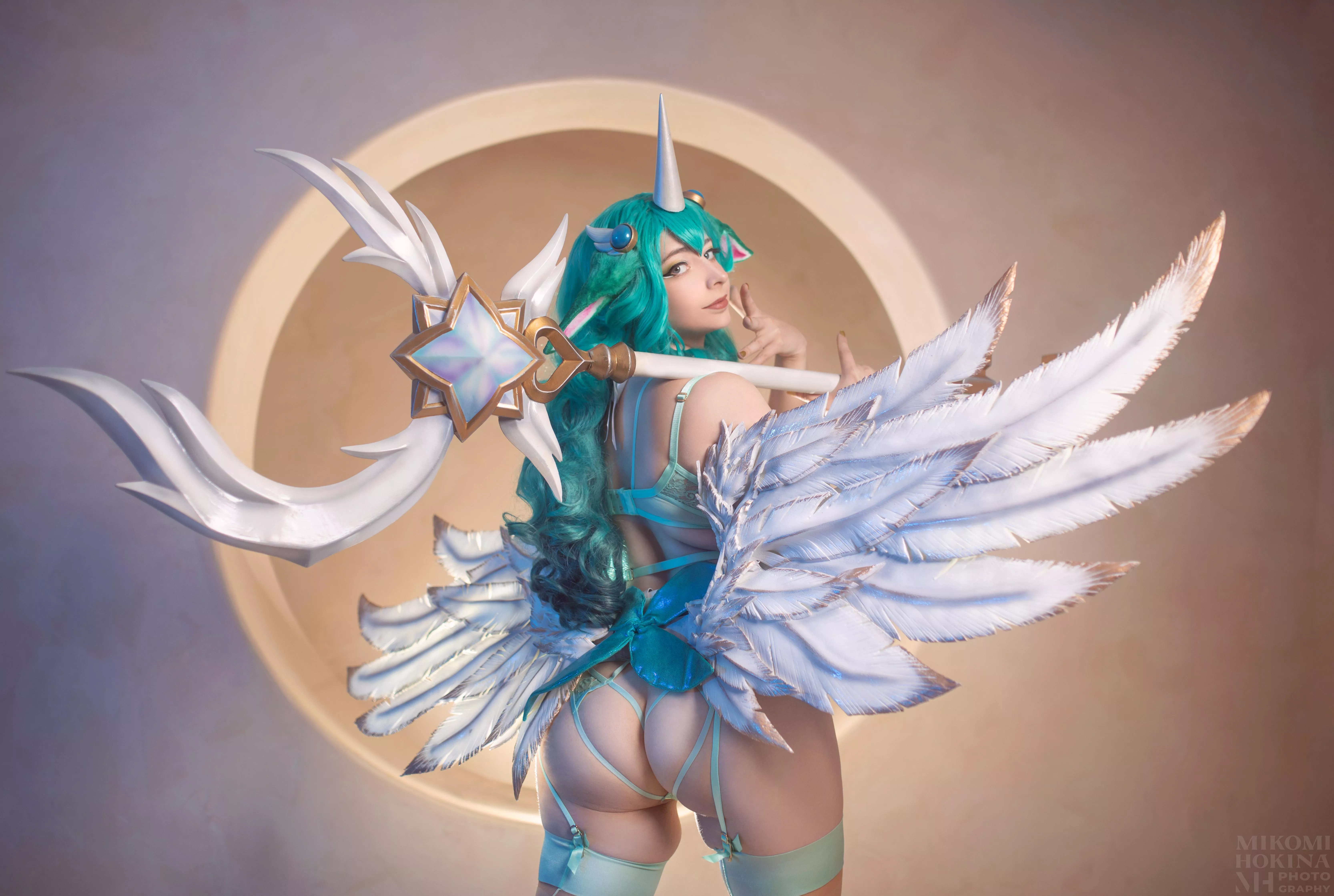 Starguardian Soraka (League of Legends) by Mikomi Hokina  posted by gabanviii