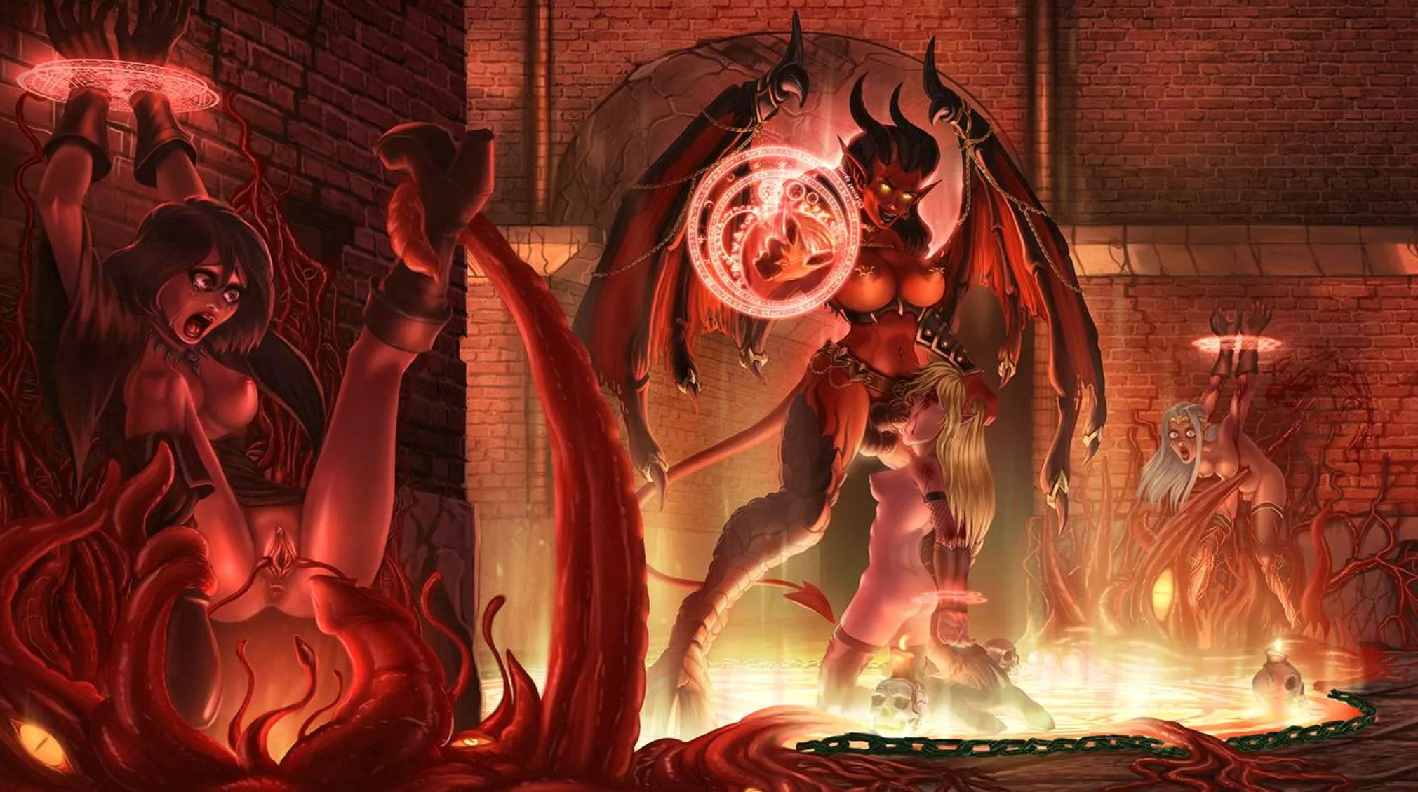 Succubus Getting Tentacles posted by MacaroonOk4614