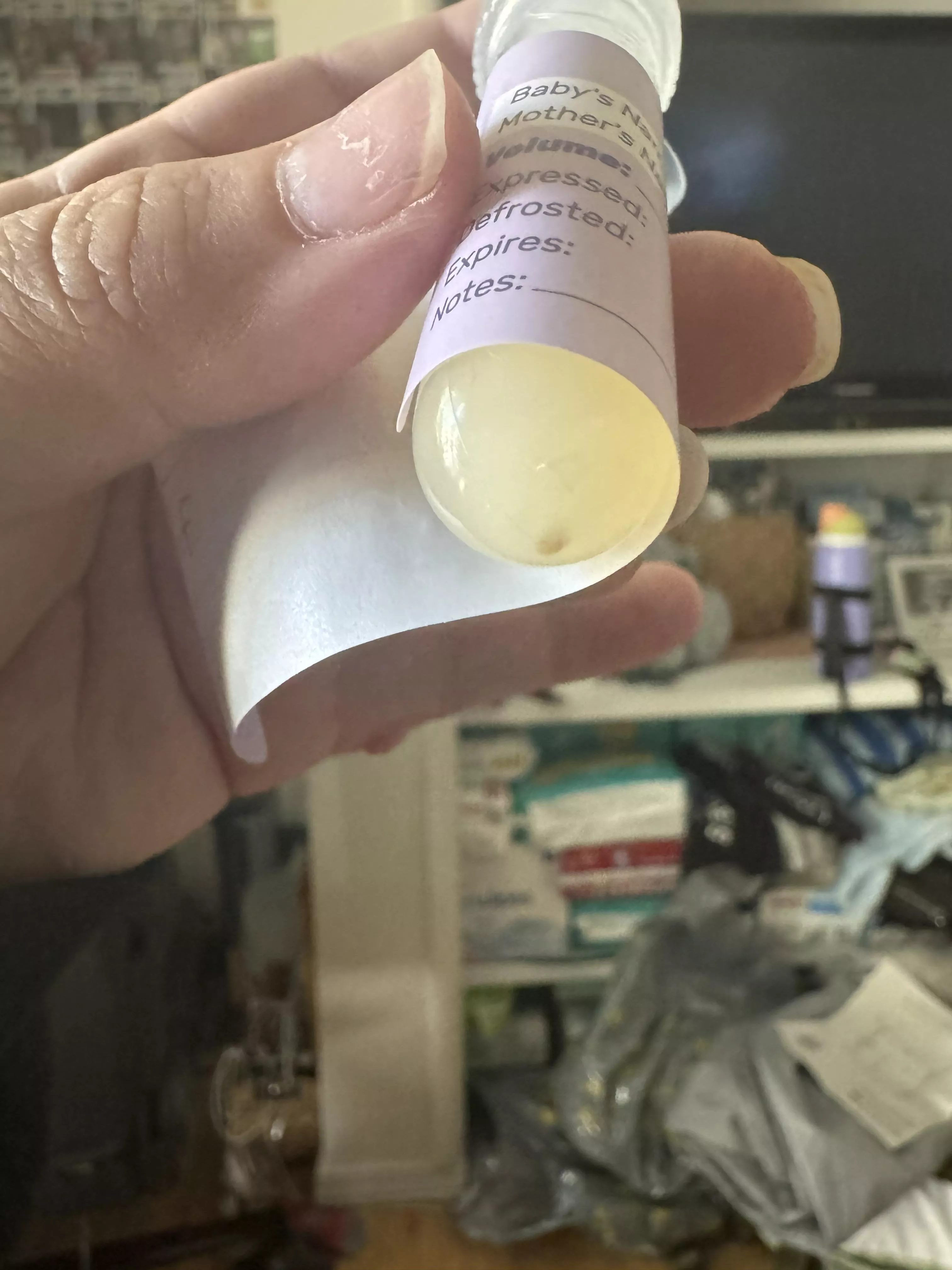 TW: Dead skin in collustrum collection? posted by Talulabanks